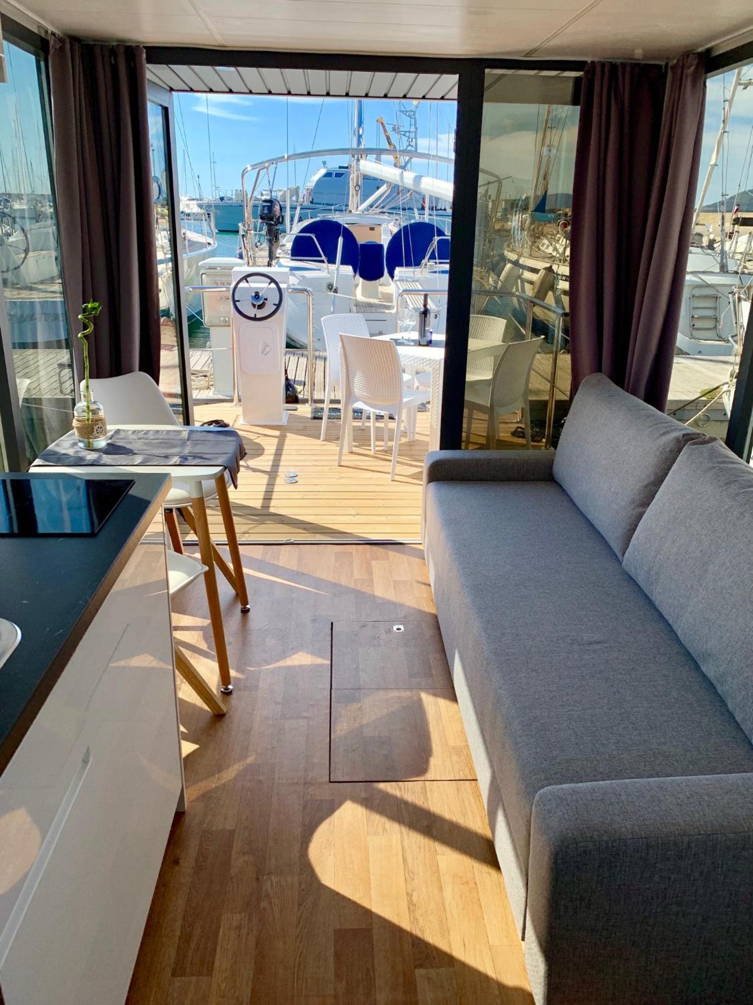 Houseboat Seabreeze Hotel อาลเกโร ภายนอก รูปภาพ